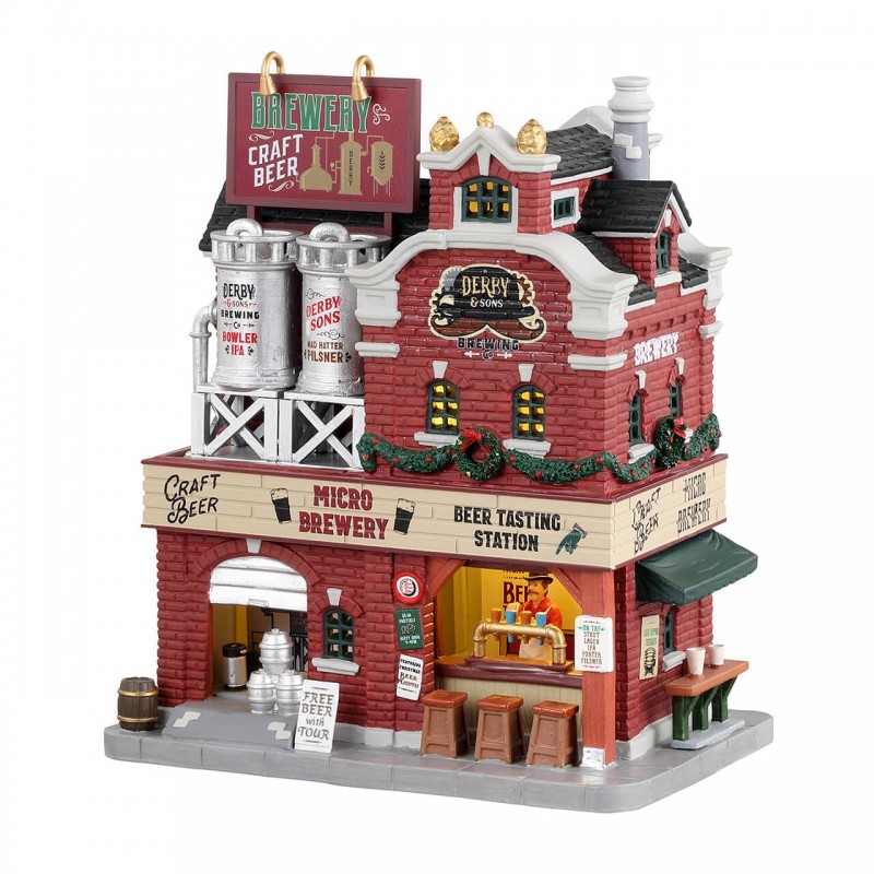 Lemax Paesaggio Derby & Sons Beer Perrone Shop