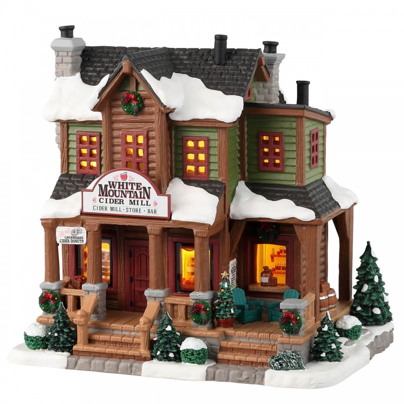Lemax Paesaggio White Mountain Chalet Lemax