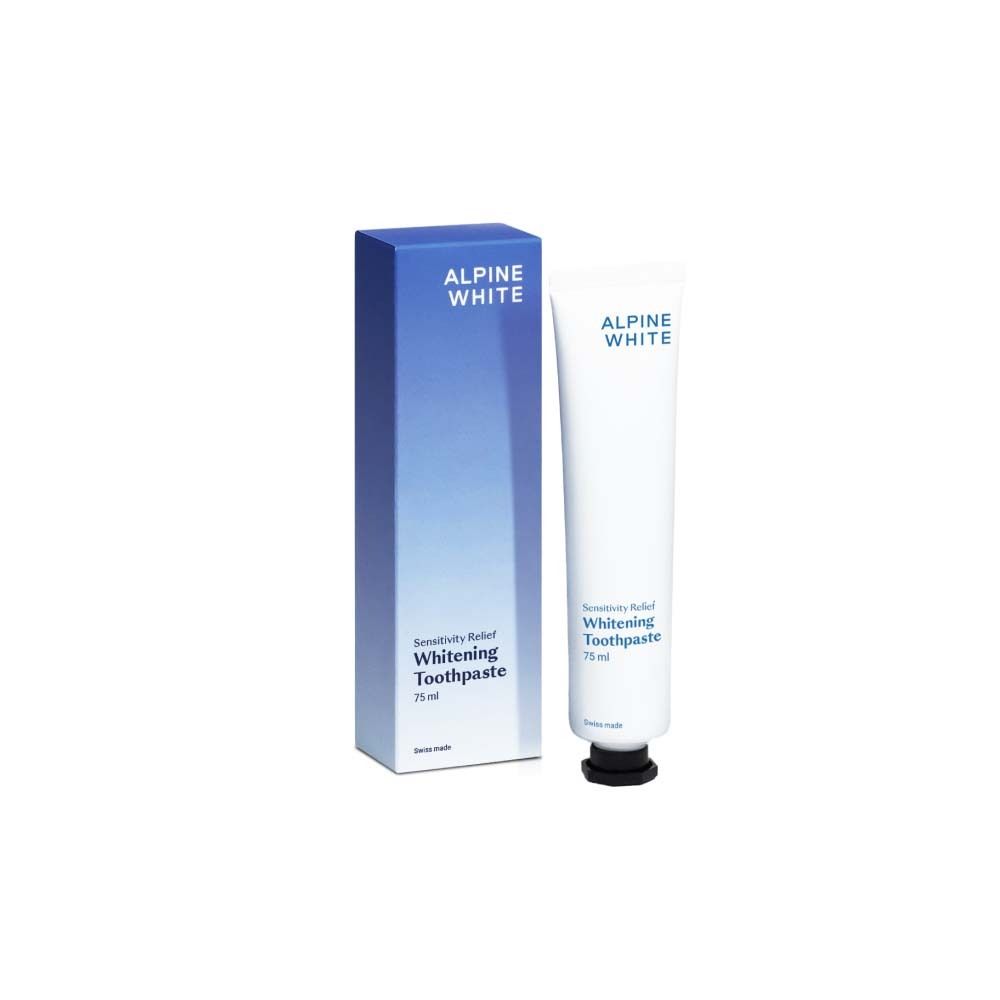 ALPINE WHITE Whitening Toothpaste Sensitivity Relief | Dentifricio sbi