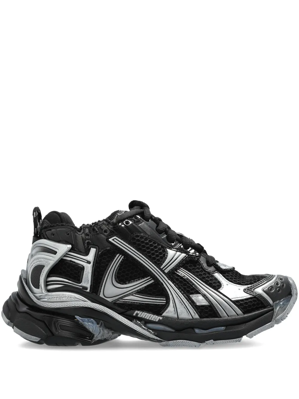Balenciaga panelled sneakers - Nero