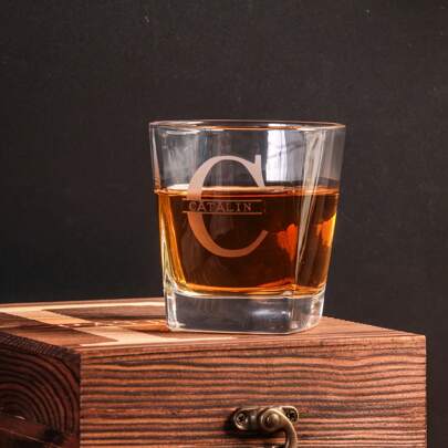 Set regalo personalizzato di whisky in confezione regalo, regalo per lo sposo, regalo per il testimone, regalo per il padre, regalo per il fidanzato,