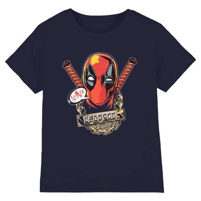 T-shirt Gangsta unisex adulto (Blu navy)