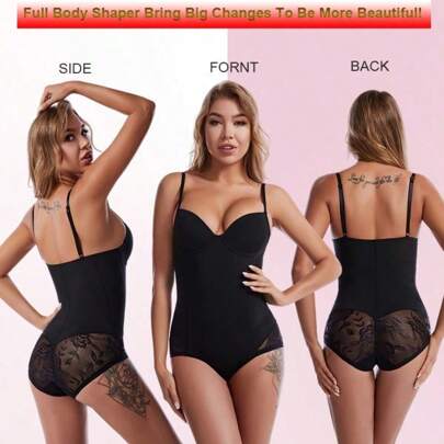 Reggiseno modellante in pizzo, corsetto per la pancia, reggiseno con reggicalze, top in vita