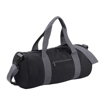 Borsa da viaggio Varsity Barrel/Duffle Bag (20 litri) (Borgogna/Bianco sporco)