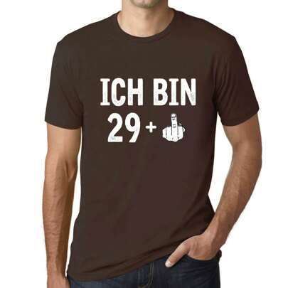 Maglietta da uomo I'm 29 Plus Middle Finger – Ich Bin 29 Plus Mittelfinger – 29 anni Maglietta grafica Idea regalo 29° compleanno Vintage Anno 1995 No