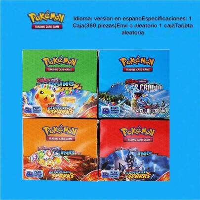 360 CARTE COLLEZIONABILI DEL GIOCO DI CARTE POKÉMON: & VIOLET - EVOLUZIONI PRISMATICHE