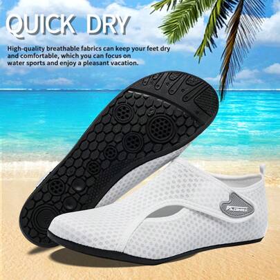 Nuove scarpe da acqua da uomo, scarpe da spiaggia e scarpe da ruscello; calze da acqua rapide ad asciugatura rapida per il surf; scarpe da acqua per u