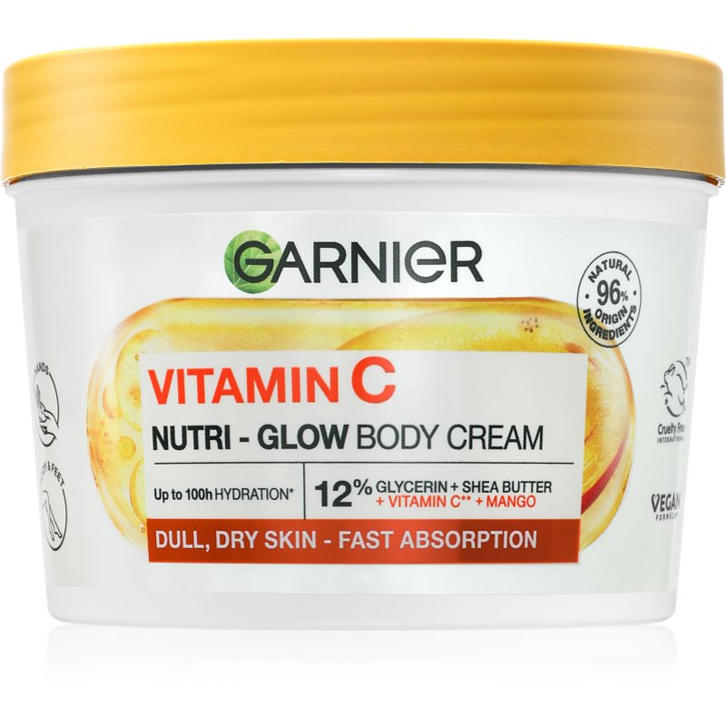Garnier Body Superfood Crema Illuminante Corpo Con Vitamina C 380 Ml