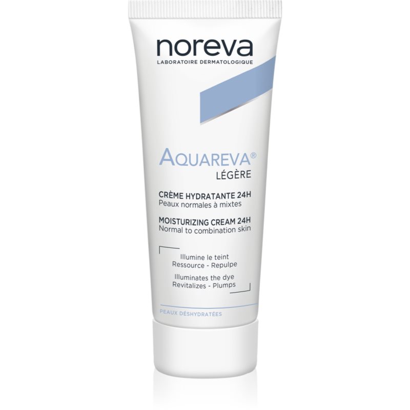 Noreva Aquareva Moisturizing Cream 24H Crema Idratante Leggera 40 Ml