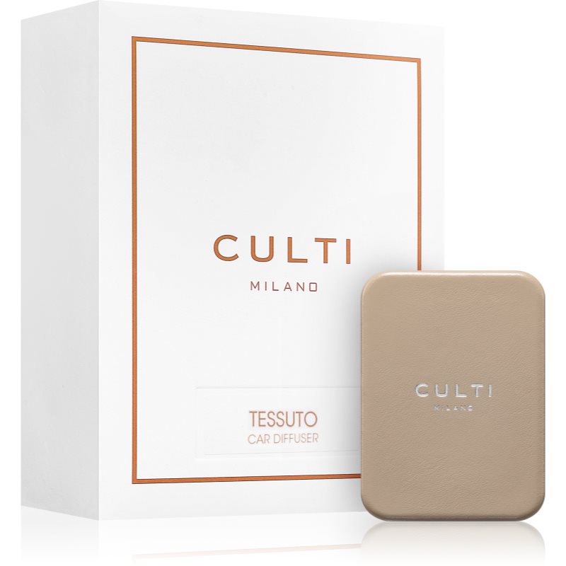 Culti Car Diffuser Taupe Tessuto Deodorante Per Auto + Ricarica 73X53 Cm