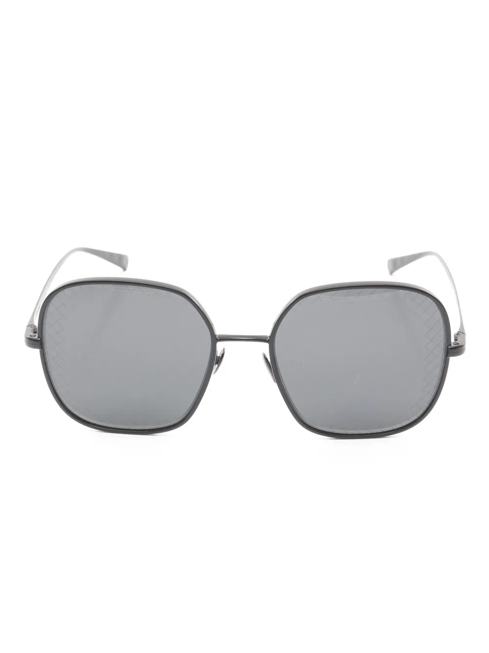 CHANEL Pre-Owned 1986-1988 square-frame sunglasses - Nero