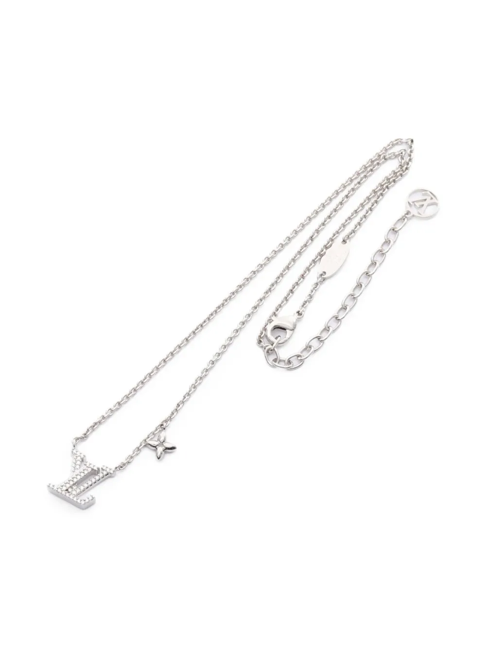 Louis Vuitton Pre-Owned 2024 LV Iconic necklace - Argento