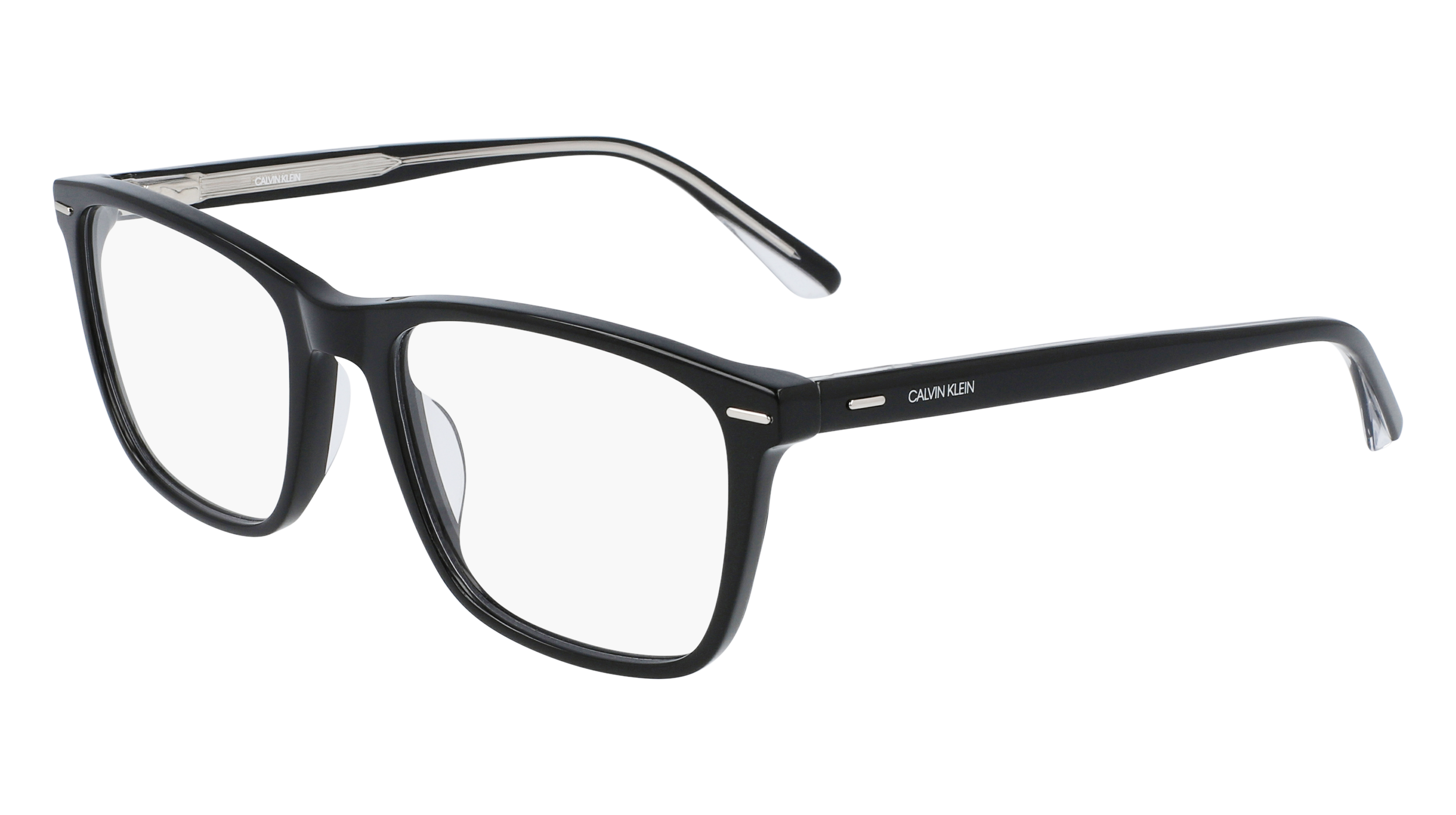 Calvin Klein Uomo Ck21502 001 Montature Da Vista Acetato Nero  Squadrata Normale Fotocromatiche