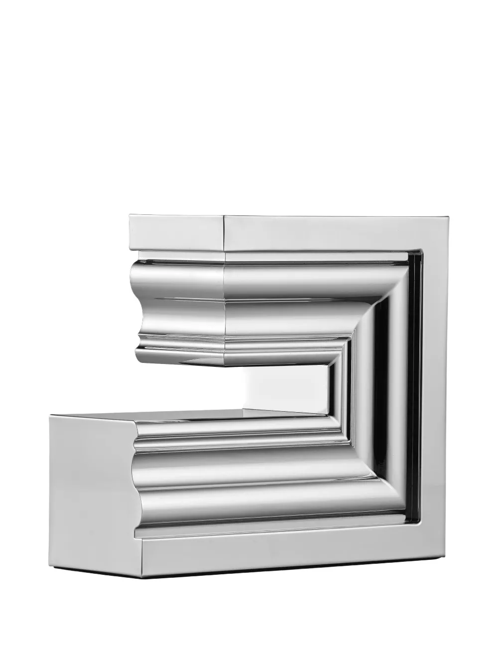 Christofle large Perspectives candle holder - SILVER