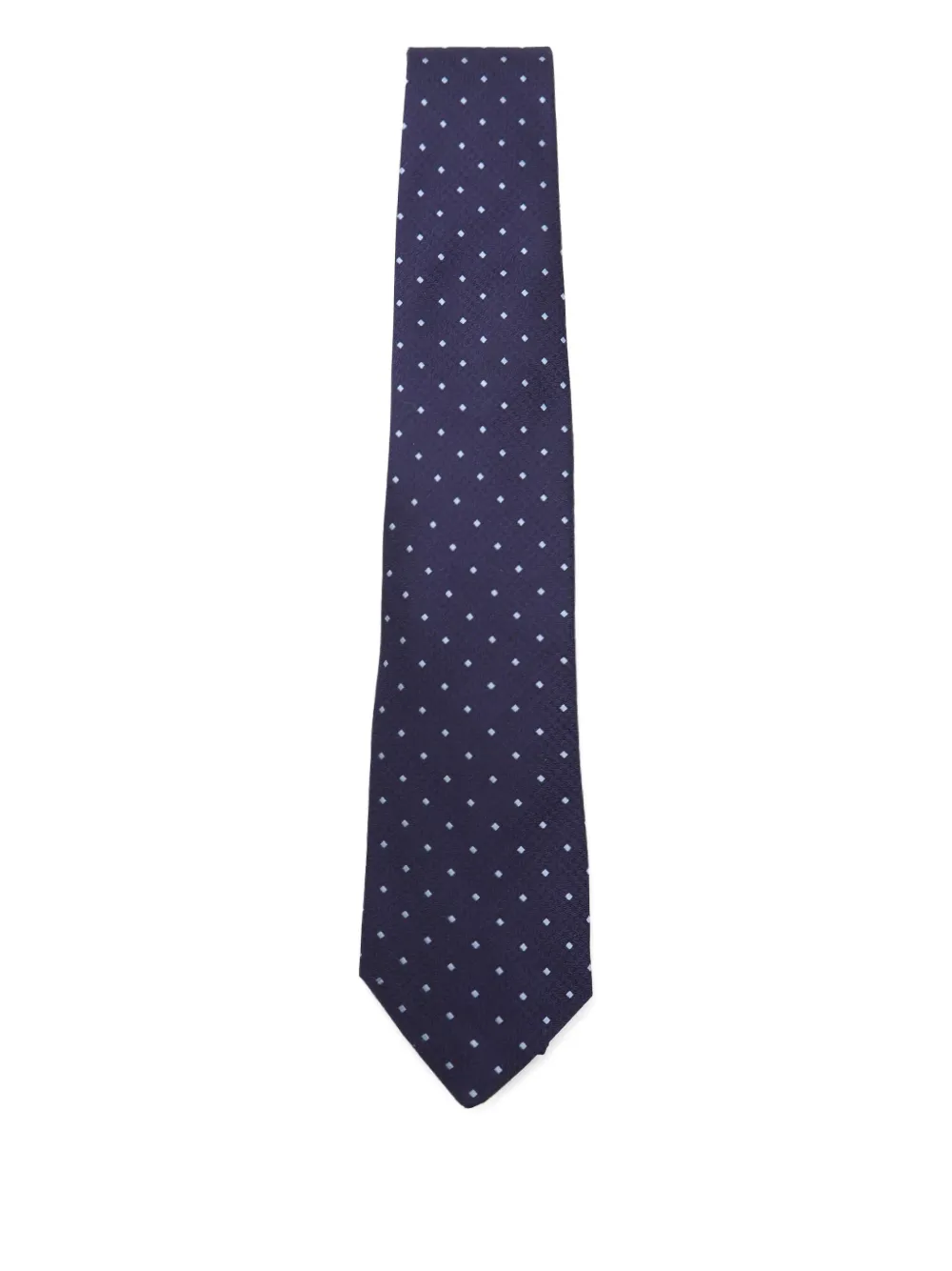 Canali diamond-pattern tie - Blu