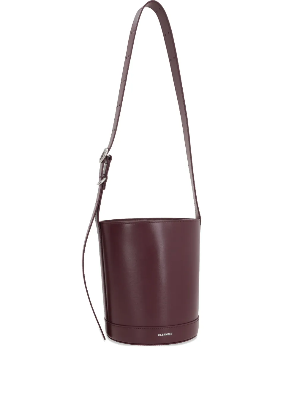 Jil Sander Cannolo bucket bag - Rosso