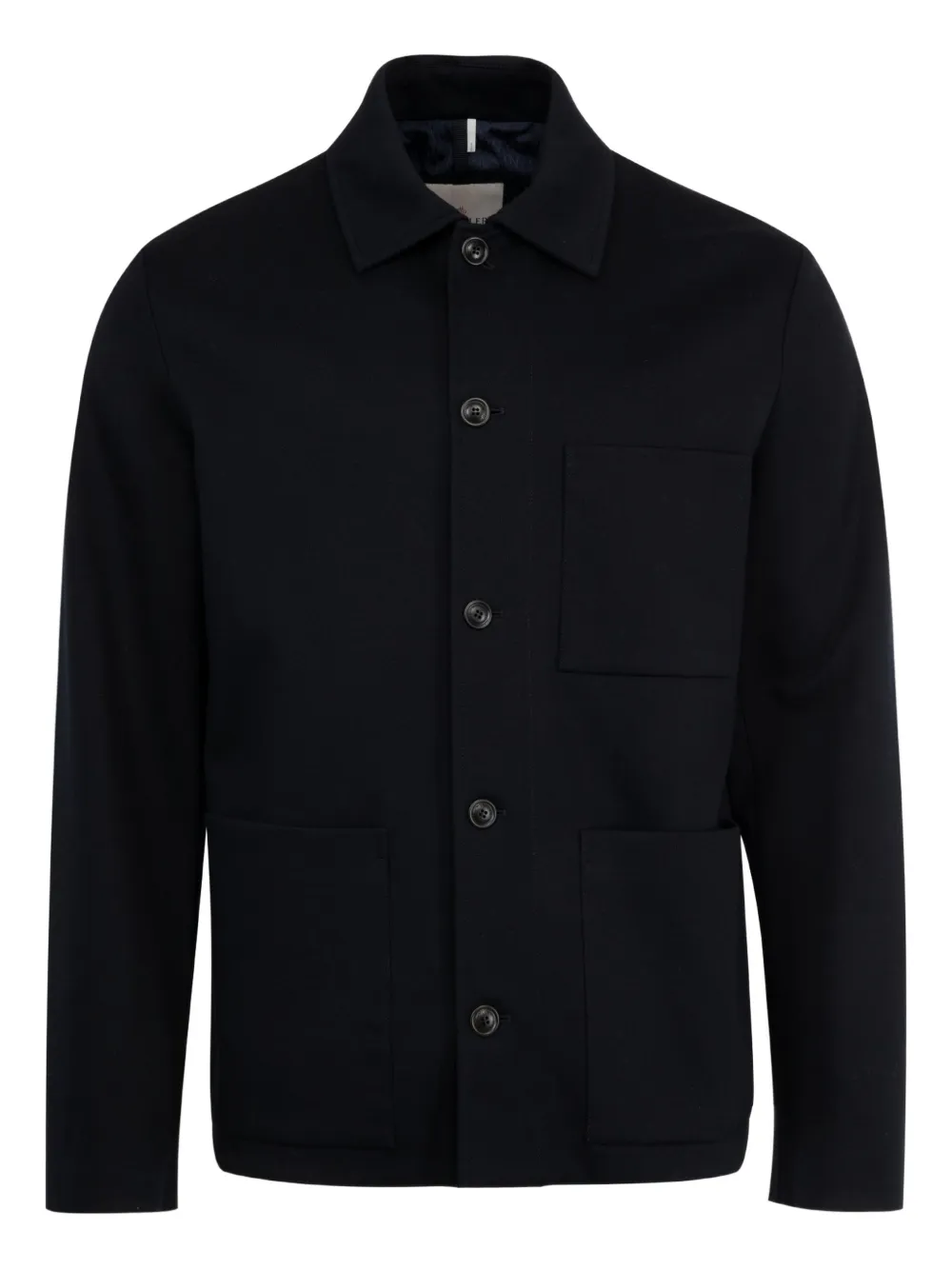 Moncler Plumel shirt jacket - Blu