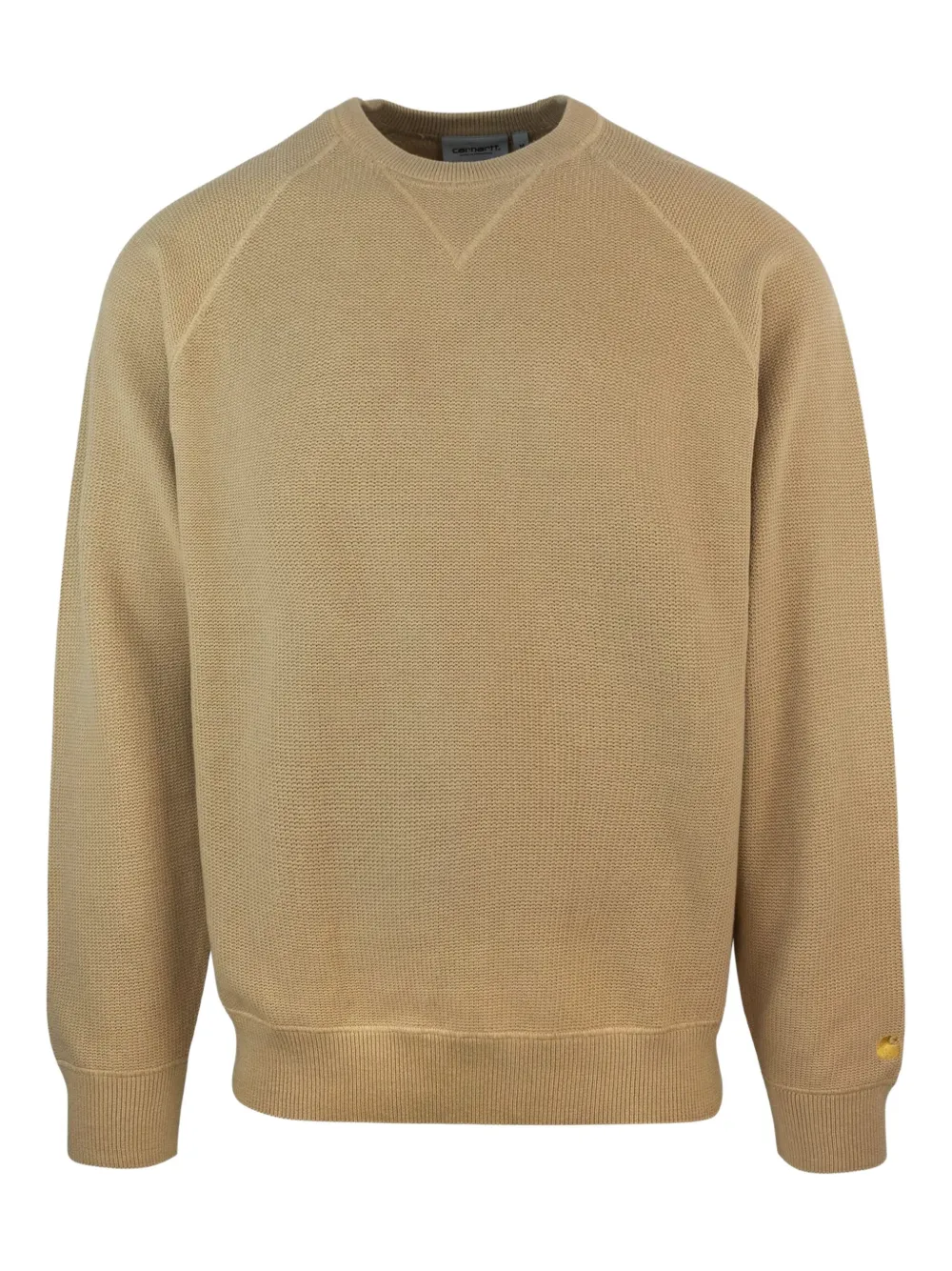 Carhartt WIP Chase raglan-sleeve waffle-knit sweater - Marrone