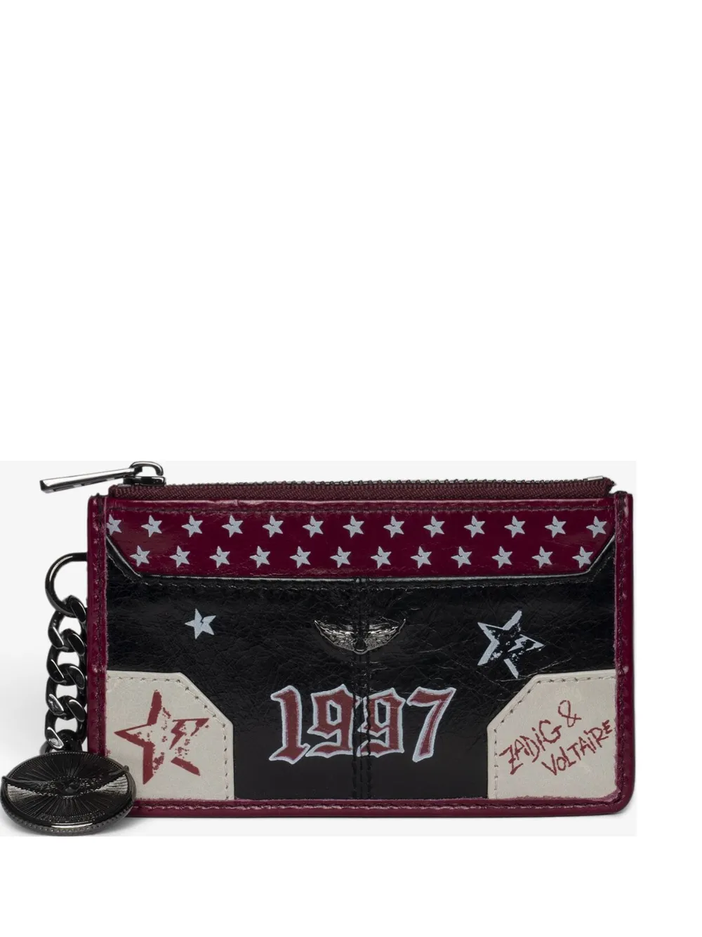 Zadig&Voltaire Sunny Card Punk wallet - Nero