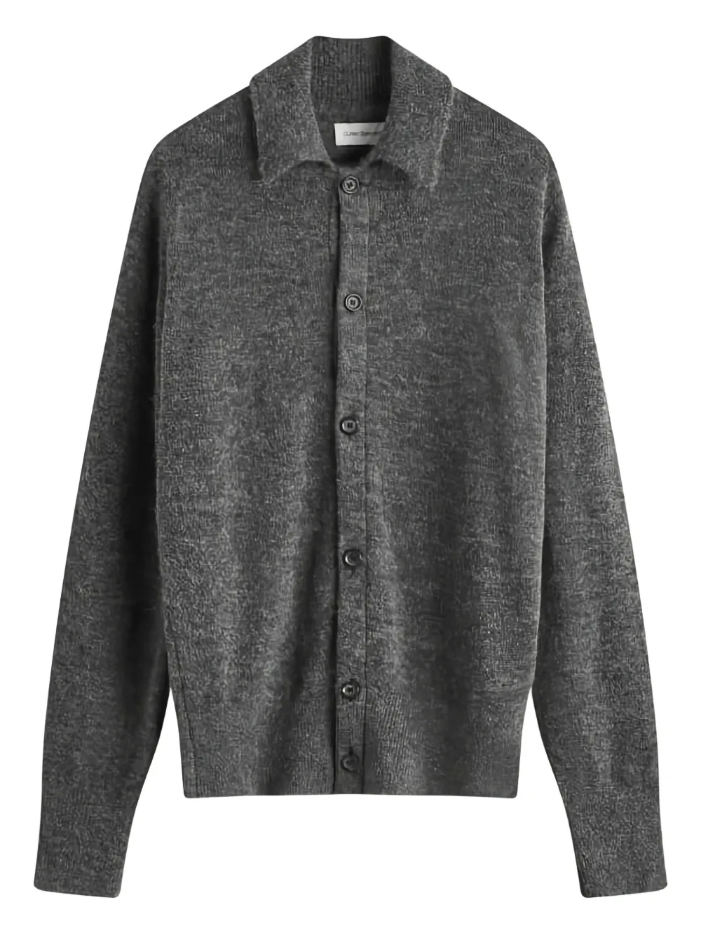 Oliver Spencer collared button cardigan - Grigio