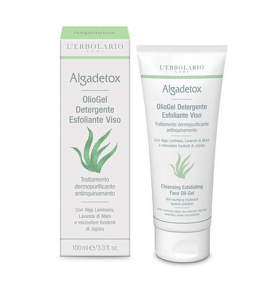 Algadetox Oliogel Detergente Esfoliante Viso Trattamento Dermopurificante Antinquinamento 100 Ml