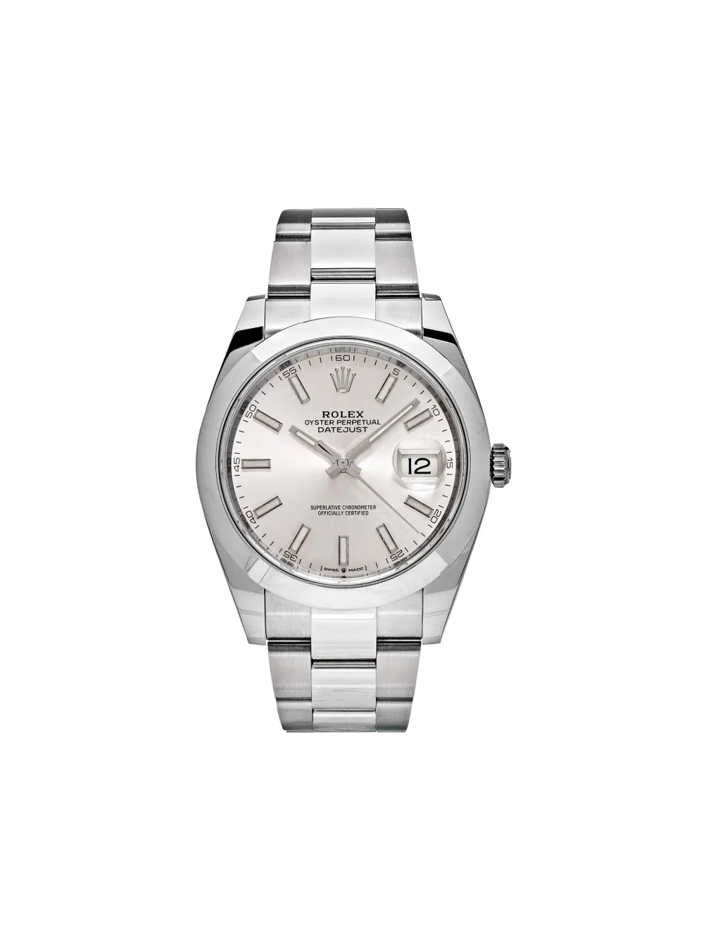 Rolex 2022 Oyster Perpetual 41mm - Argento