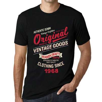 T-shirt da uomo Original Vintage Clothing Since 1968 – Original Vintage Clothing Since 1968 – 56 anni Graphic T-shirt Idea regalo 56° compleanno Vinta