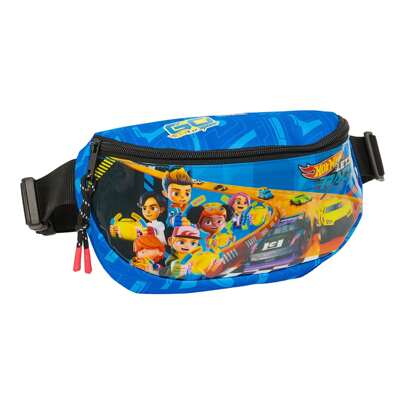 Marsupio Hot Wheels "Lets Race" Design divertente e pratico | Marsupio Hot Wheels "Lets Race" con diversi scomparti con cerniera e cintura regolabile,