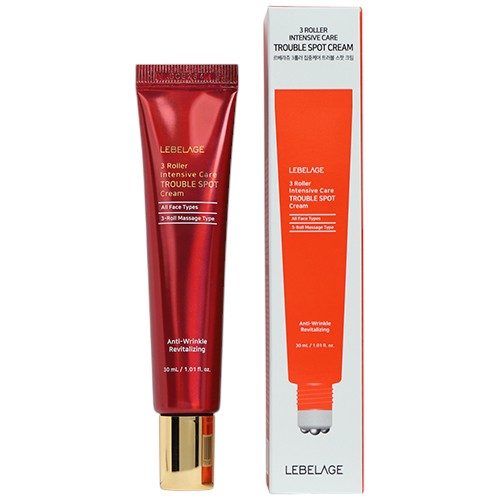 Lebelage 3 Roller Intensive Care Trouble Spot, Crema-roller viso