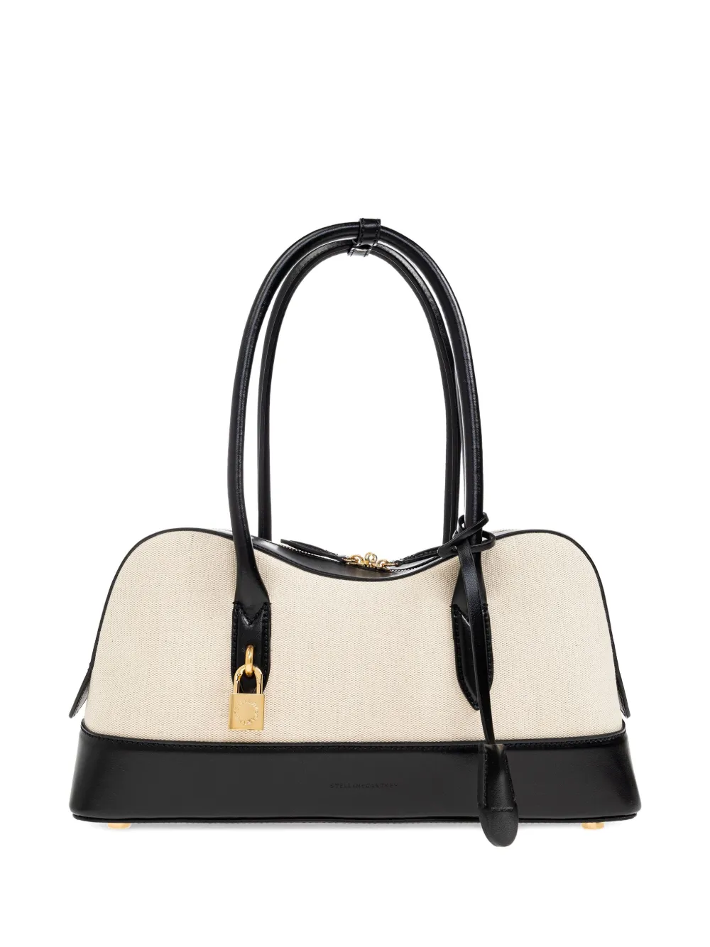 Stella McCartney Ryder padlock curved tote bag - Toni neutri