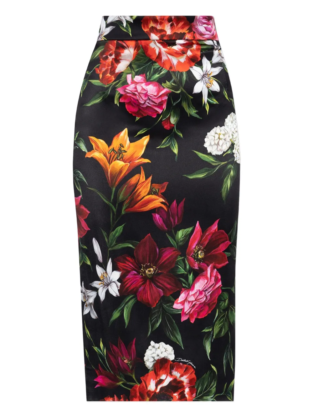Dolce & Gabbana floral-print pencil skirt - Multicolore