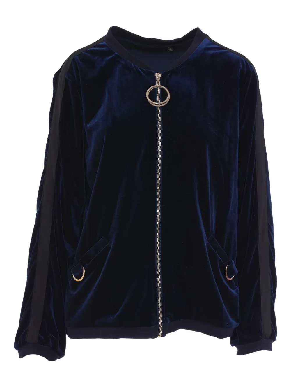 Missguided 2023 pre-owned velvet sweatshirt - Blu