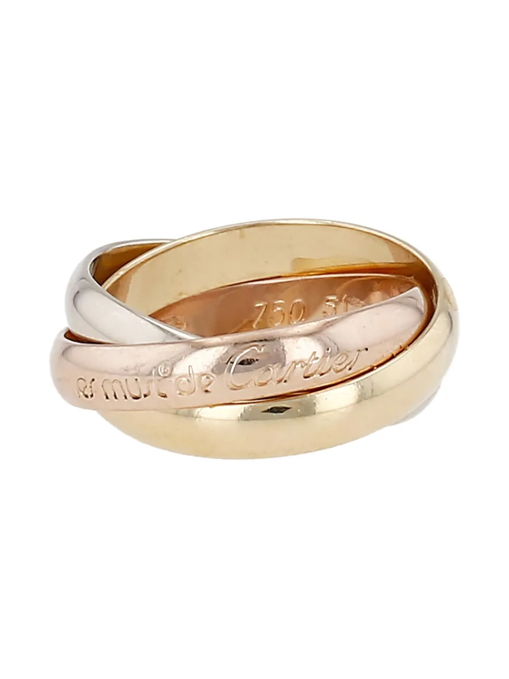 Cartier 18K gold medium Trinity les Must de Cartier ring - Oro