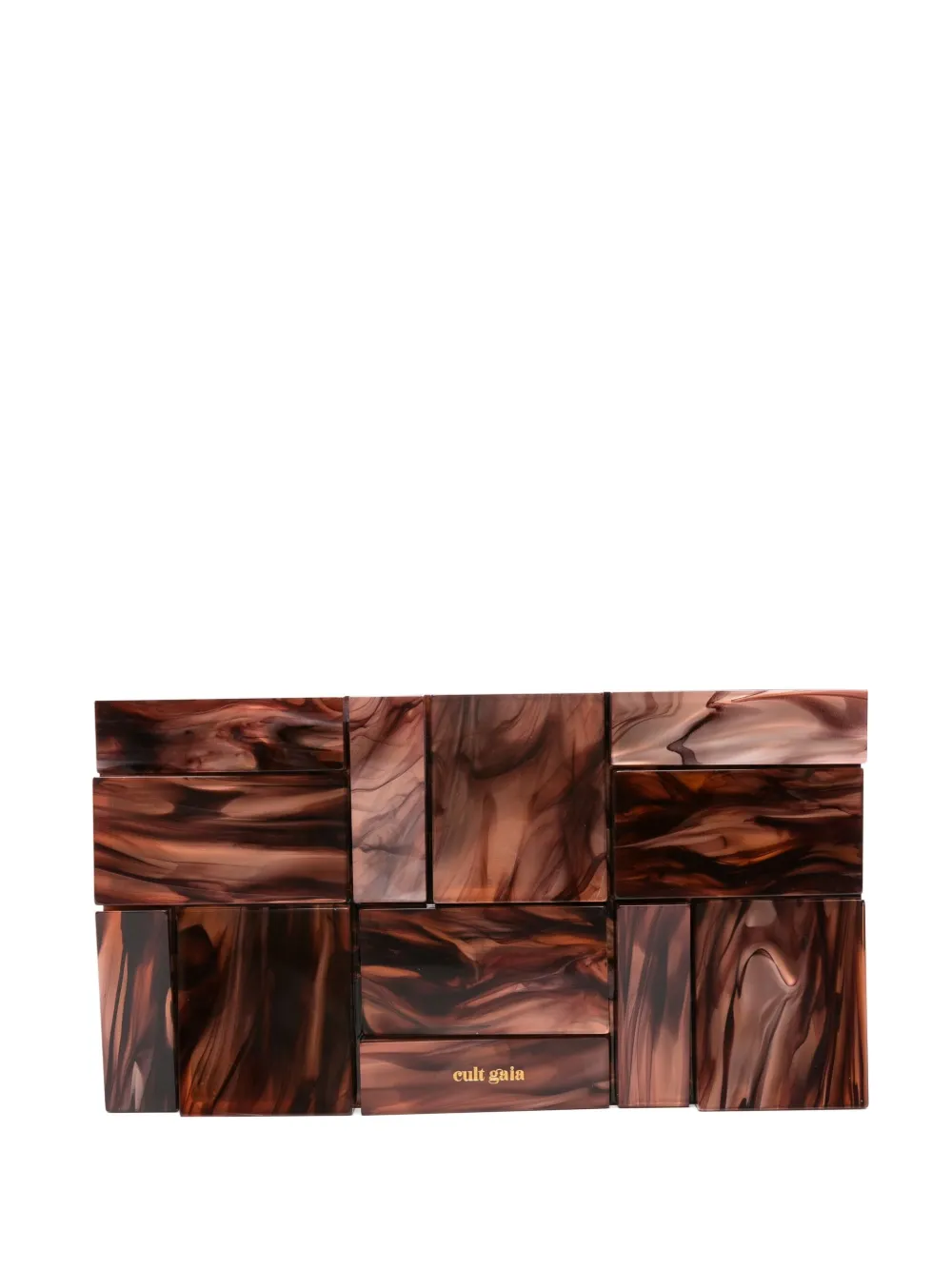 Cult Gaia Galleria clutch bag - Marrone