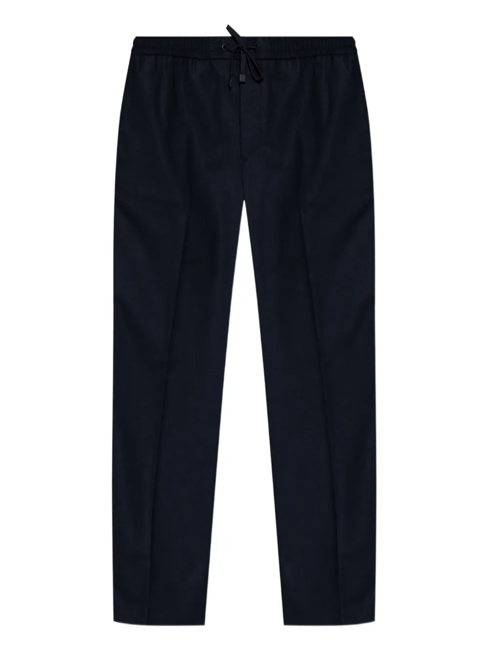 Moncler logo-patch drawstring track pants - Blu