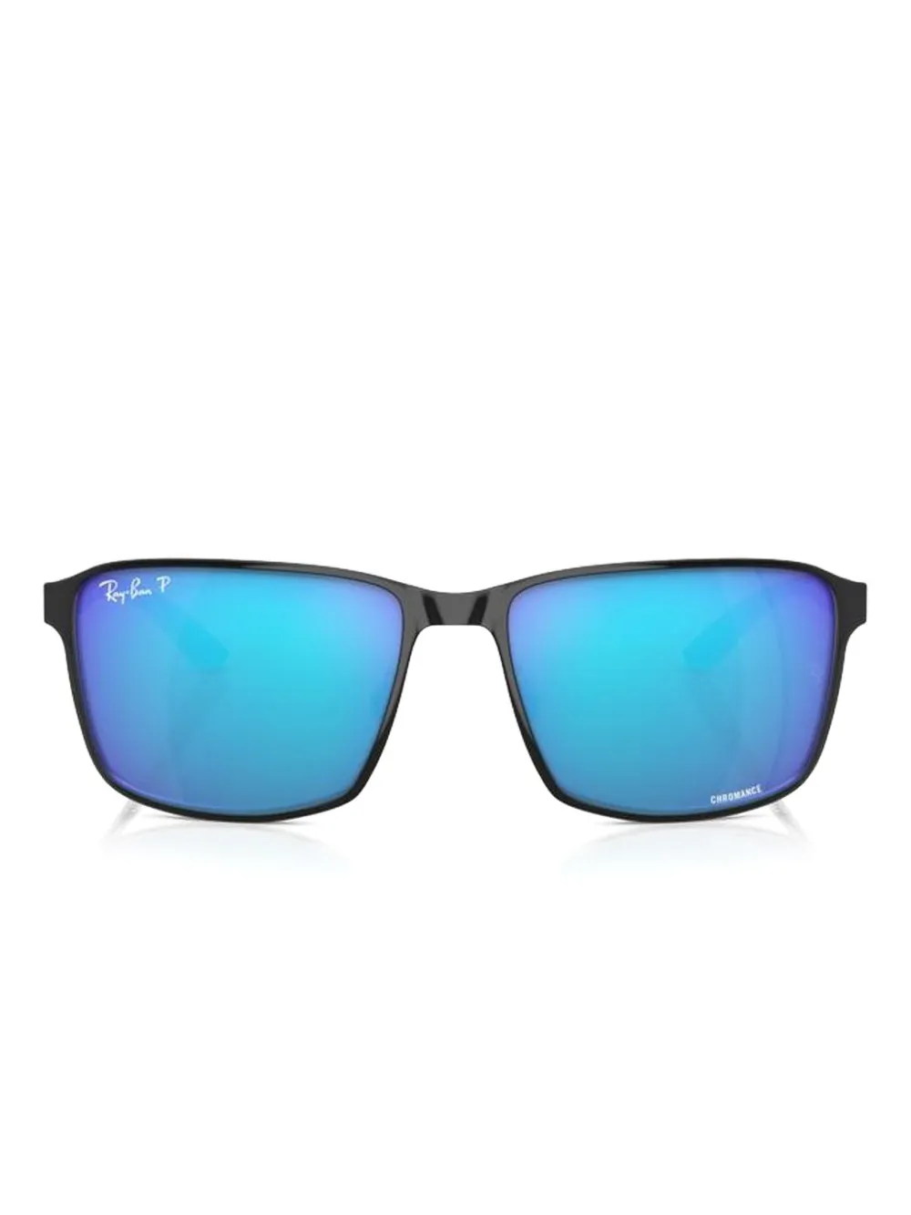 Ray-Ban RB3721 rectangle-frame sunglasses - Nero