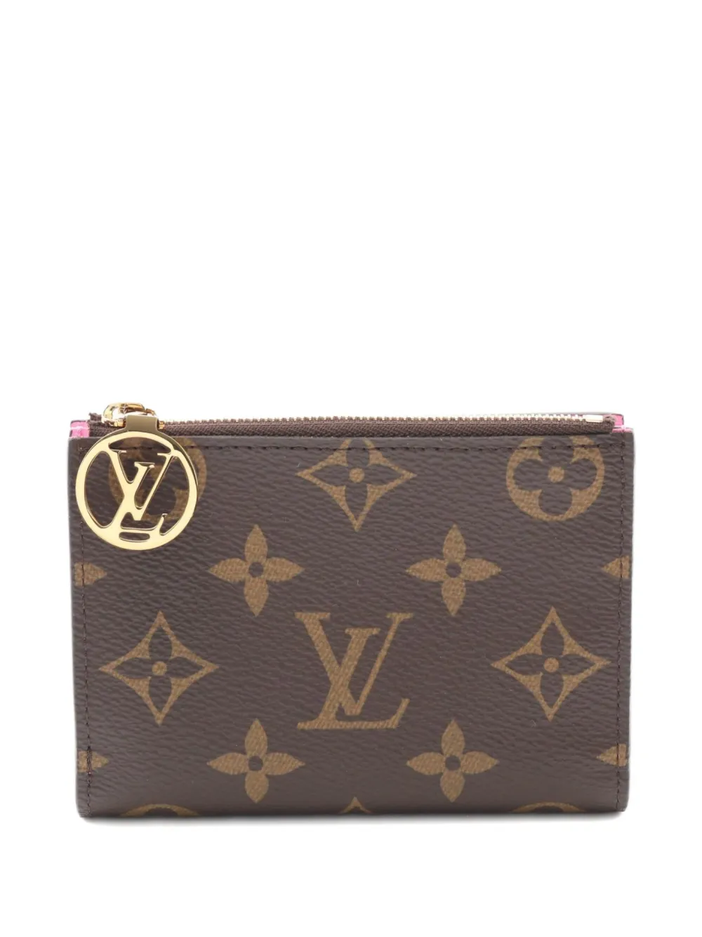 Louis Vuitton Pre-Owned 2021 Lisa monogram bi-fold wallet - Marrone