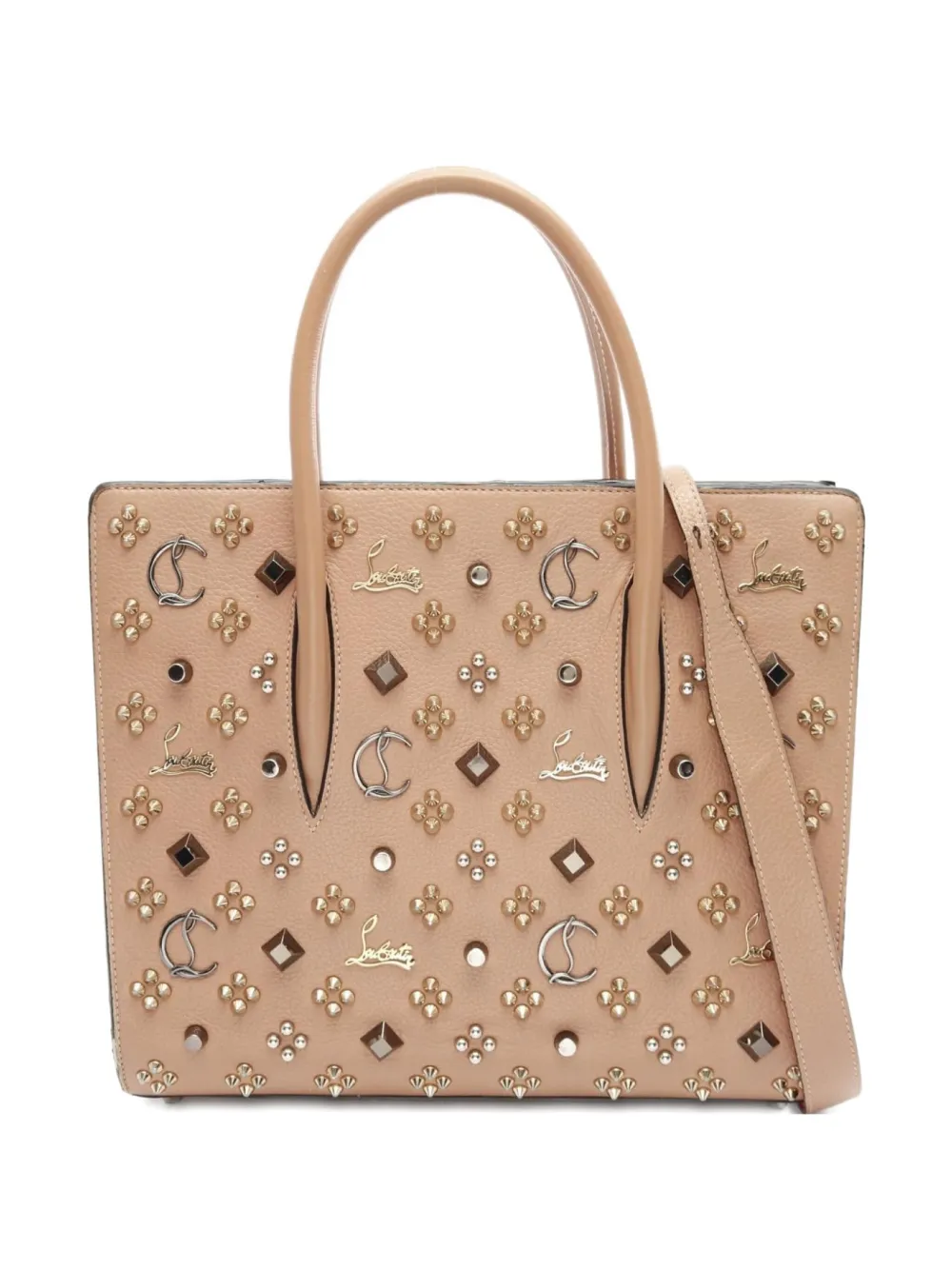 Christian Louboutin Pre-Owned 2000s medium Paloma tote bag - Toni neutri
