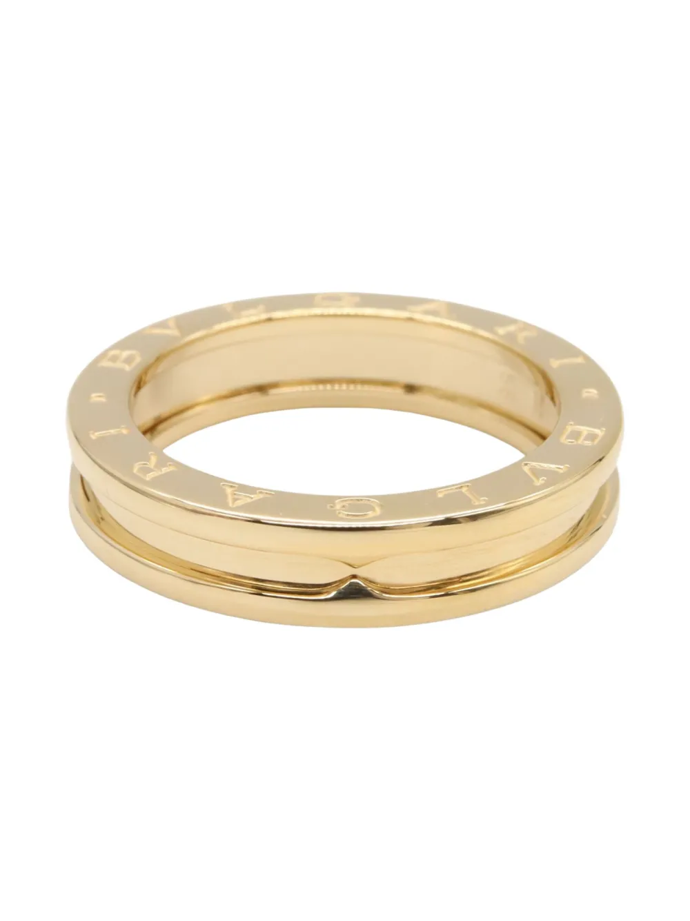 Bvlgari Pre-Owned 2010s 18kt yellow gold B-zero ring - Oro