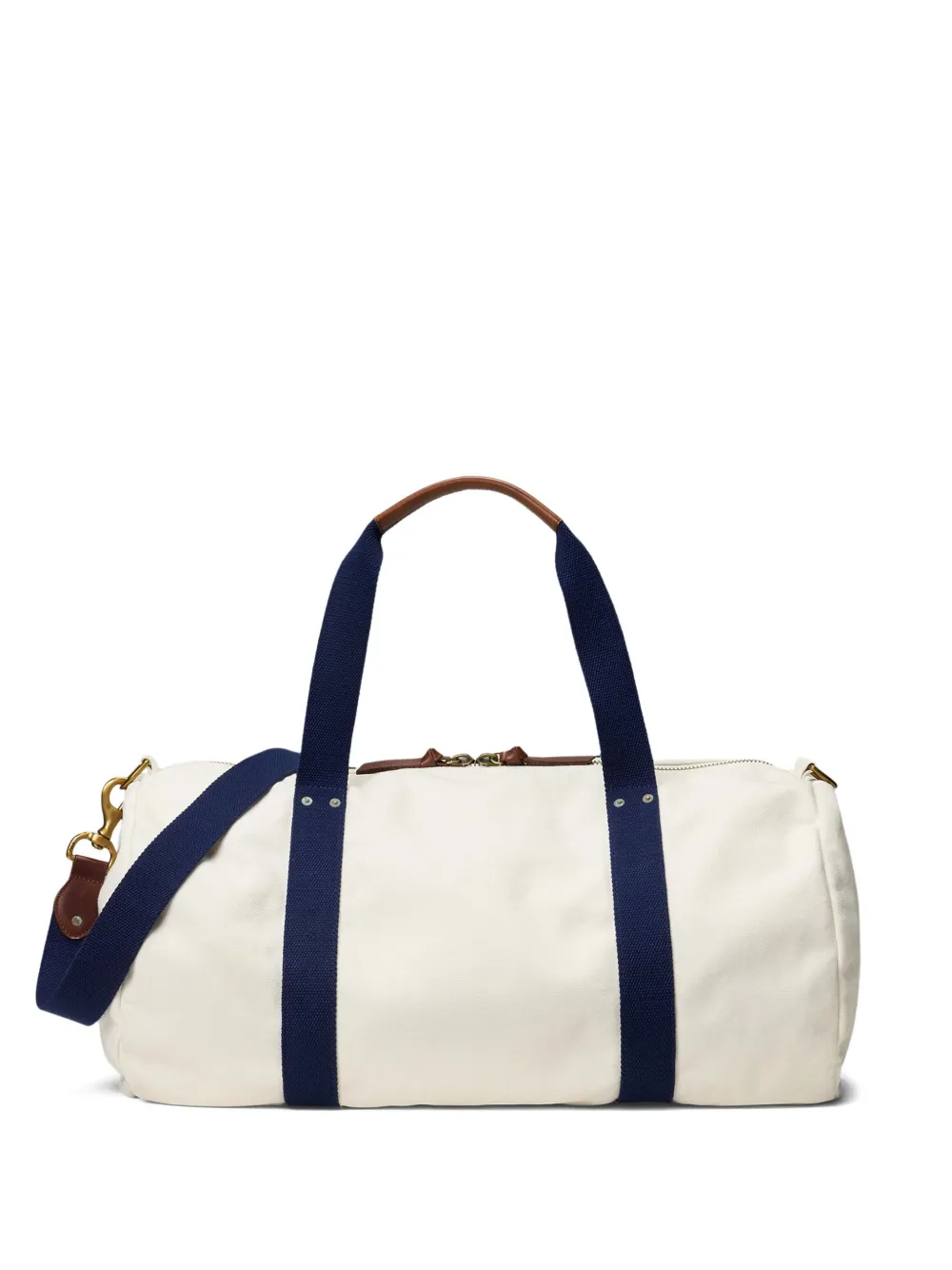 Polo Ralph Lauren embroidered canvas holdall - Bianco