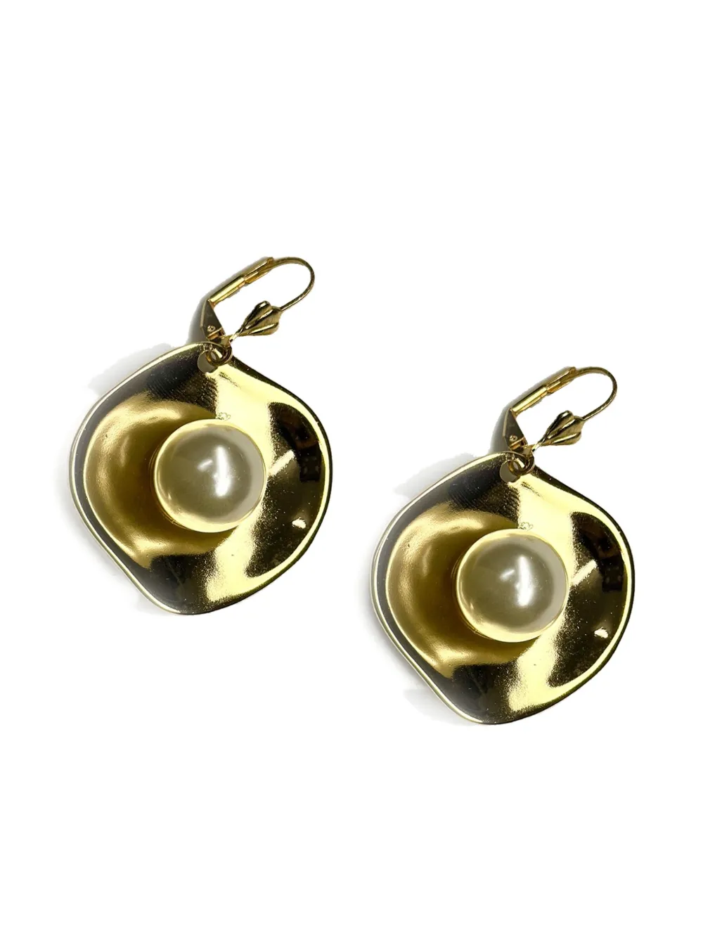 SERPUI shell pearl earrings - Oro