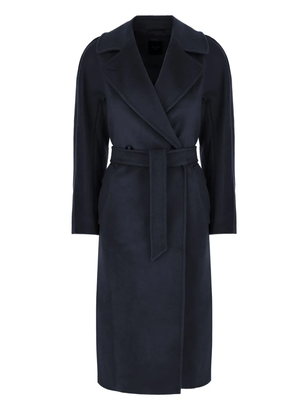 Weekend Max Mara belted wool coat - Nero