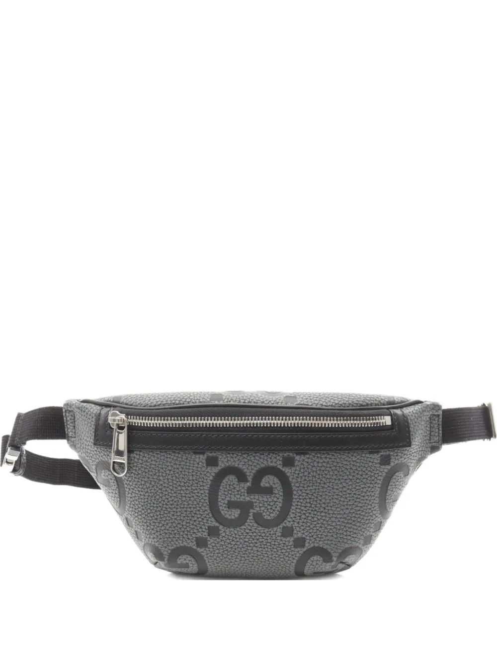 Gucci Pre-Owned 2020s small Jumbo GG waist bag - Grigio