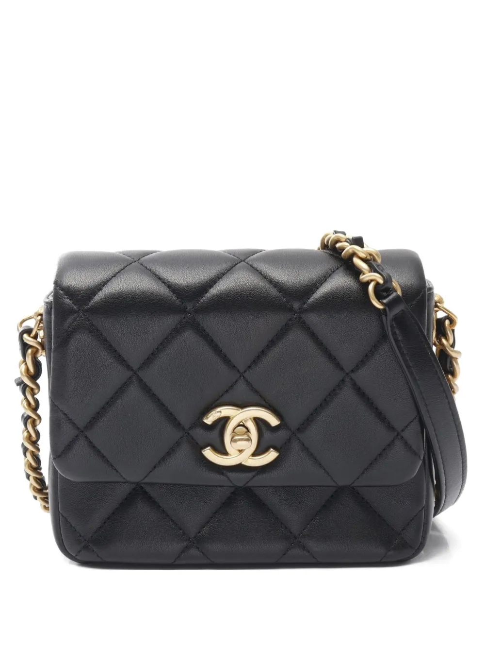 CHANEL Pre-Owned 2021s small Flap shoulder bag - Nero
