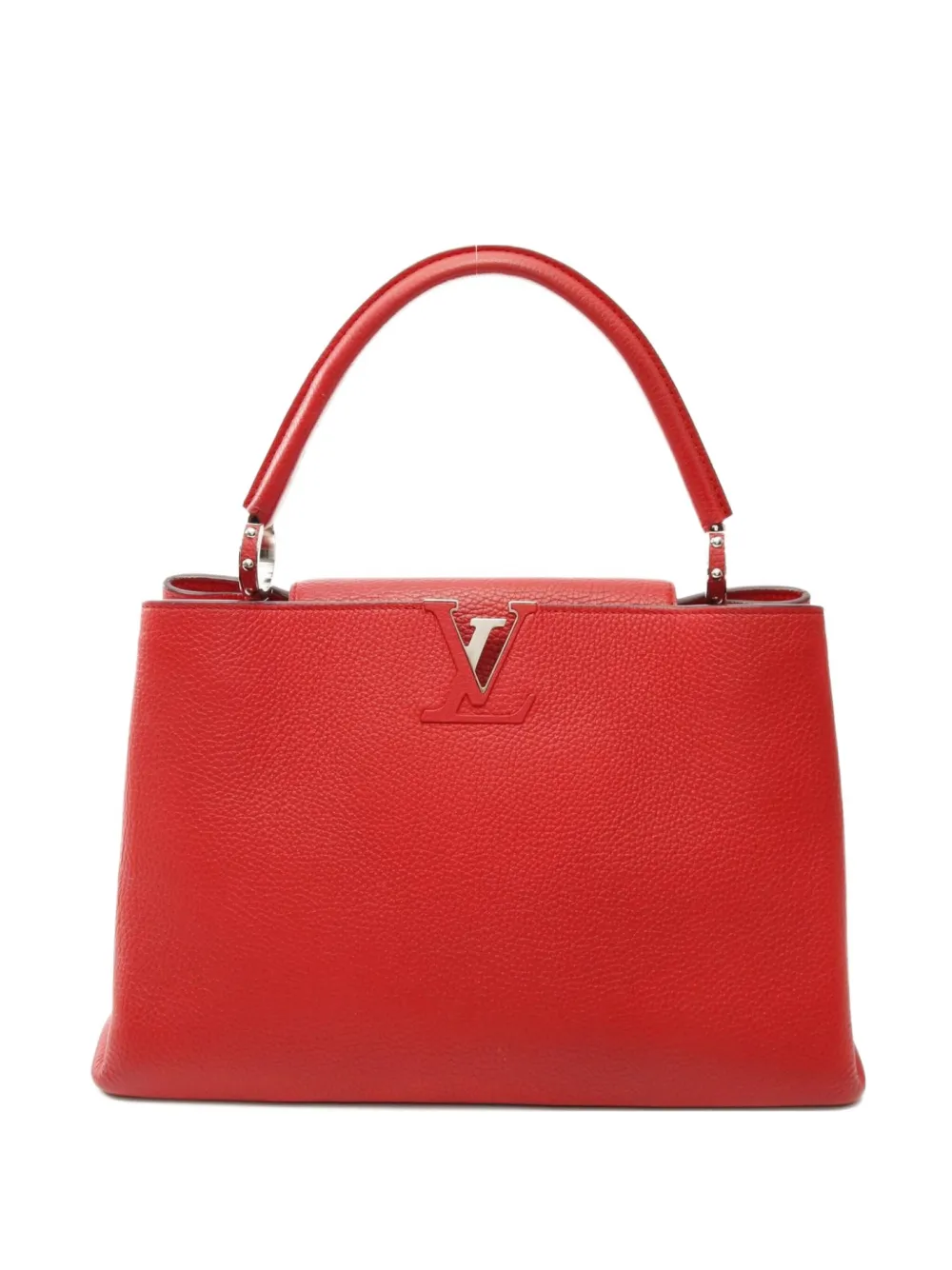 Louis Vuitton Pre-Owned 2013 Capucines MM leather handbag - Rosso