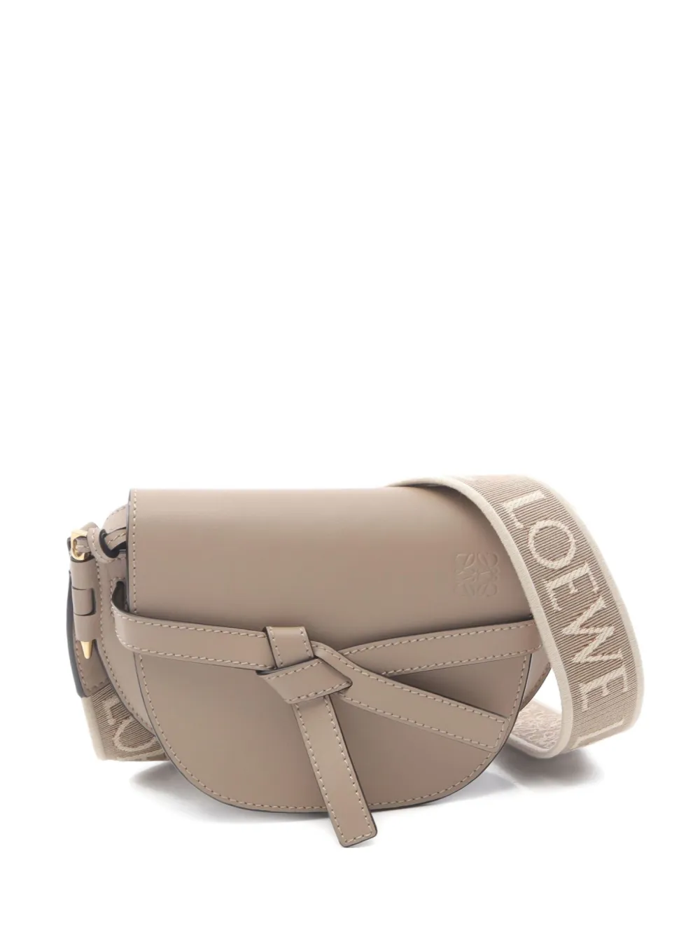 Loewe Pre-Owned 2010s Gate leather shoulder bag - Toni neutri