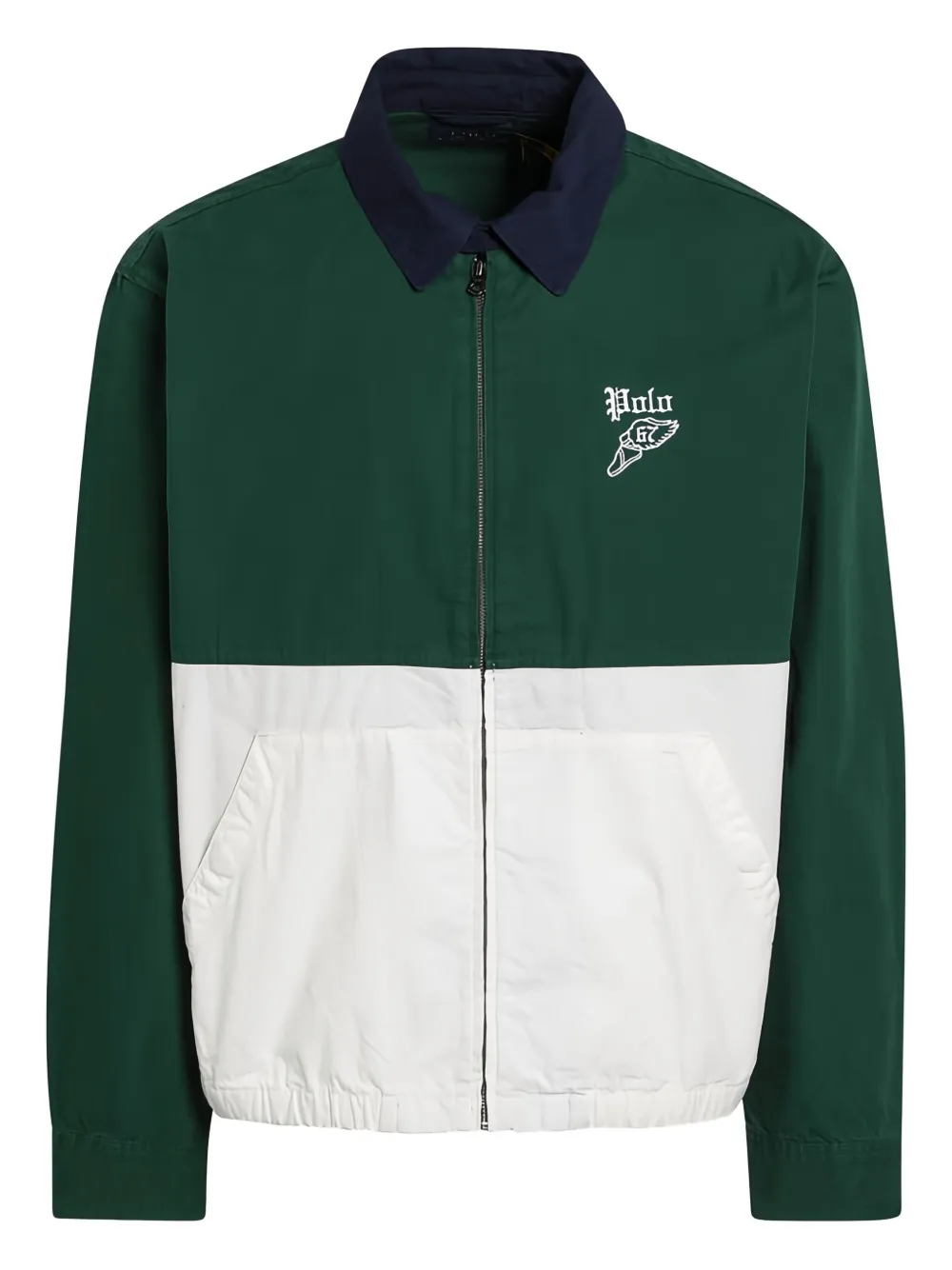Polo Ralph Lauren The Bayport two-tone embroidered jacket - Verde