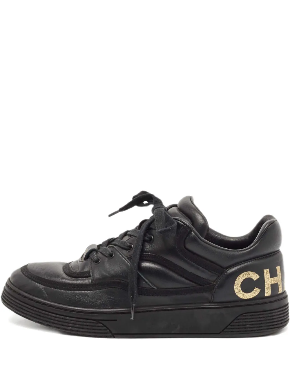 CHANEL Pre-Owned 2023 leather sneakers - Nero