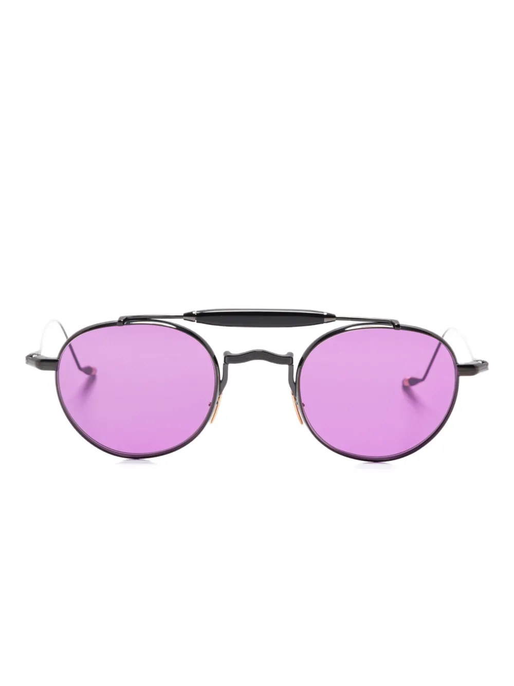 Jacques Marie Mage Dasan round-frame sunglasses - Nero