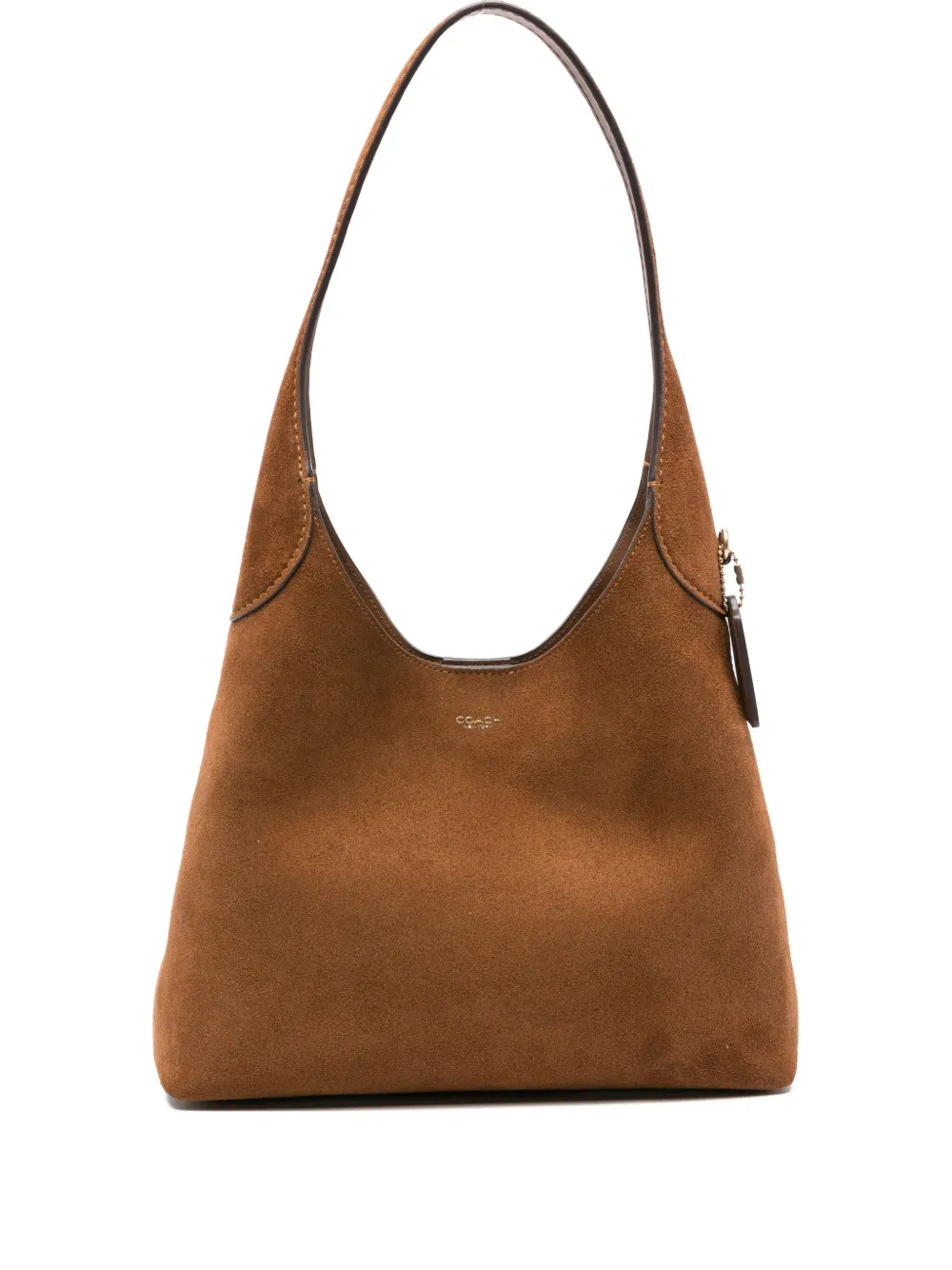 Coach Brooklyn suede shoulder bag - Marrone